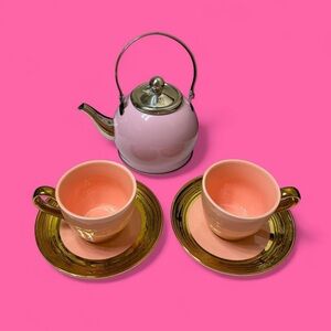 brand new with tags! 3-piece pastel pink/peach set!